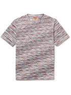 Missoni - Striped Cotton-Jersey T-Shirt - Red