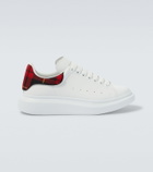 McQueen Oversized leather sneakers