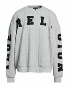 True Religion Mens Sweatshirt Light in Grey