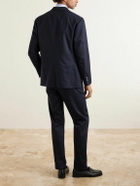 Boglioli - Lyocell and Cotton-Blend Twill Suit Jacket - Blue