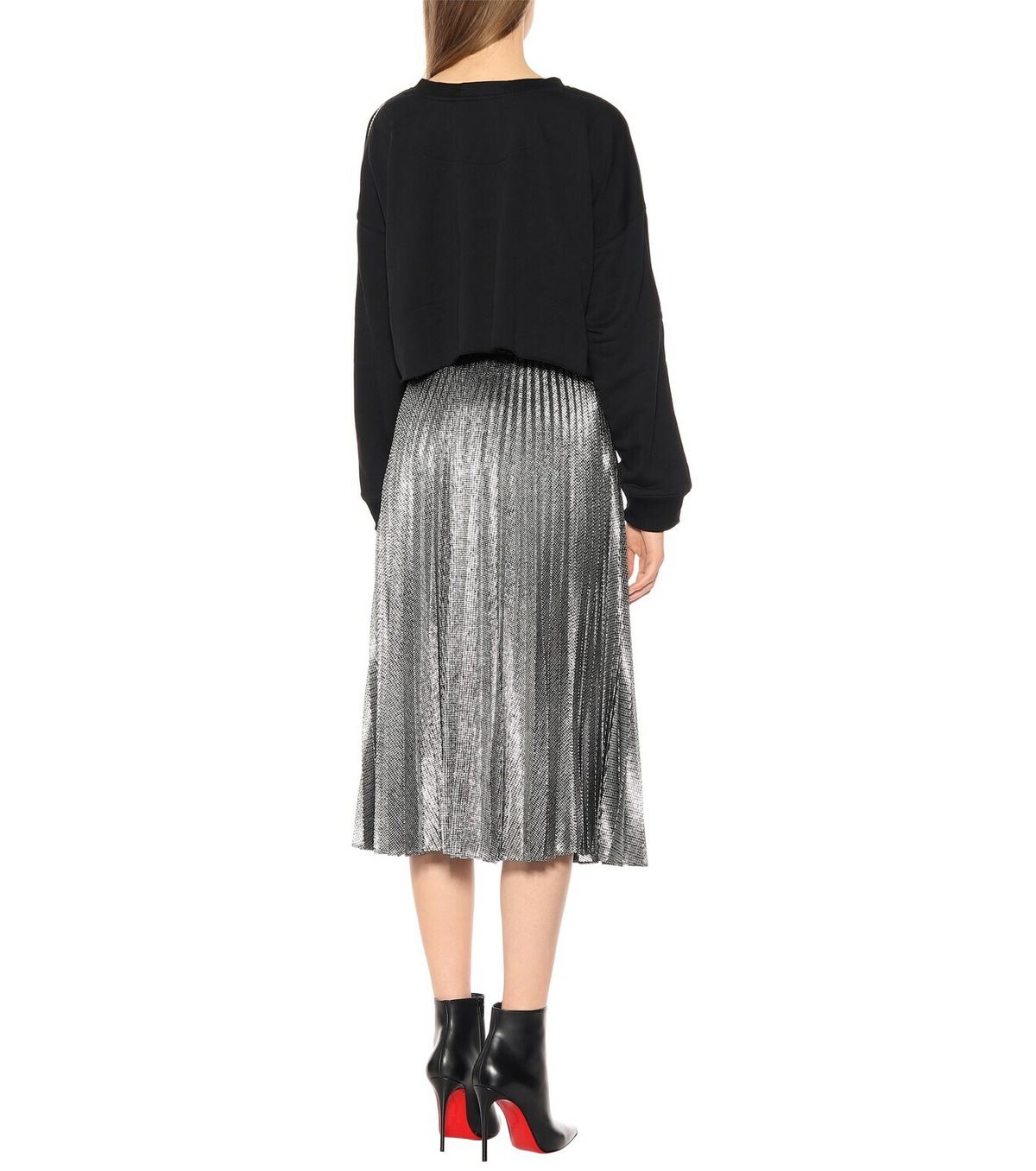 Christopher Kane Embellished jersey sweatshirt