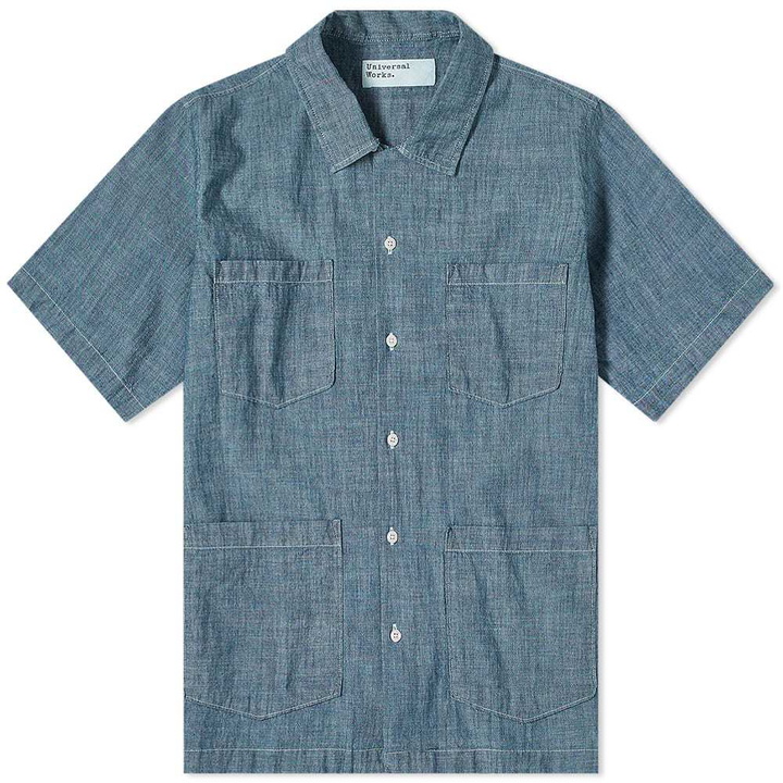 Photo: Universal Works Chambray Summer Overshirt