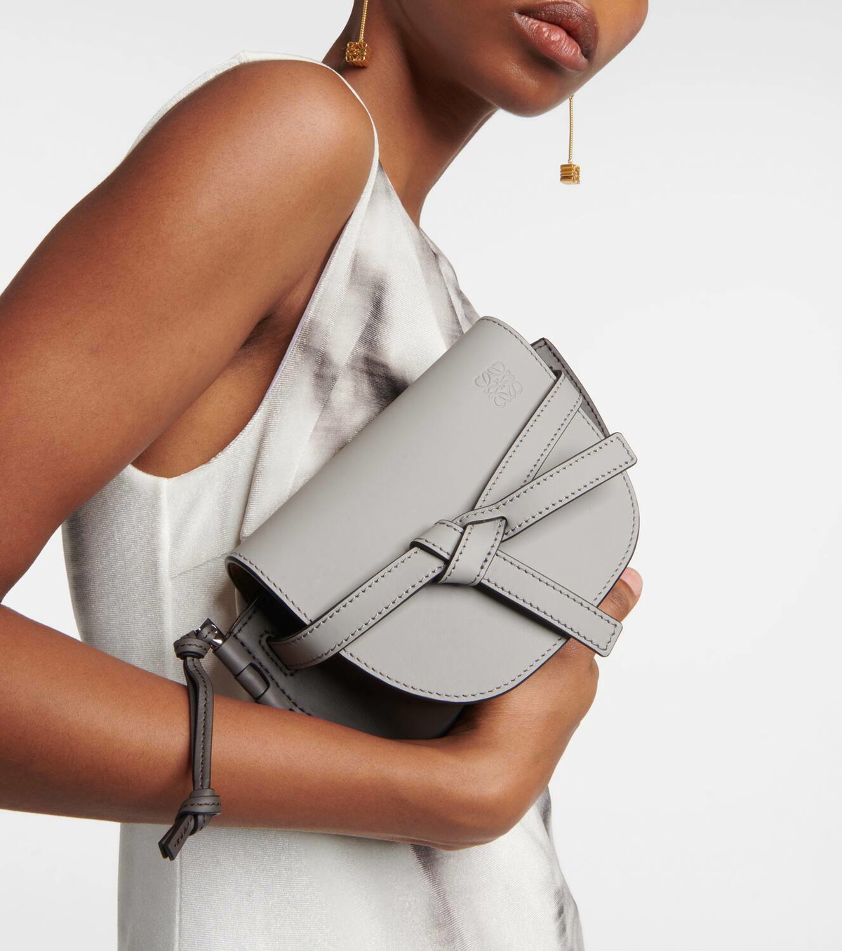 Loewe Gate Dual Mini leather shoulder bag Loewe