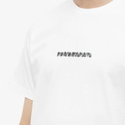 Maharishi Men's Pointillist Logo T-Shirt in White