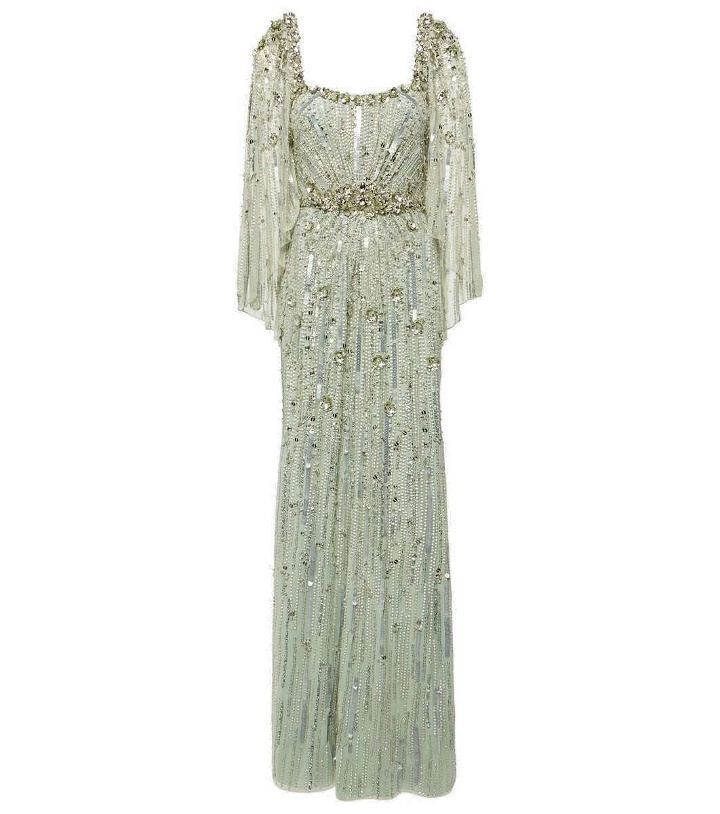 Photo: Jenny Packham Bright Star embellished caped gown
