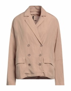 Manila Grace Womens Blazer Light brown