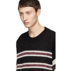 Isabel Marant Black and White Fancy Stripes Russel Sweater