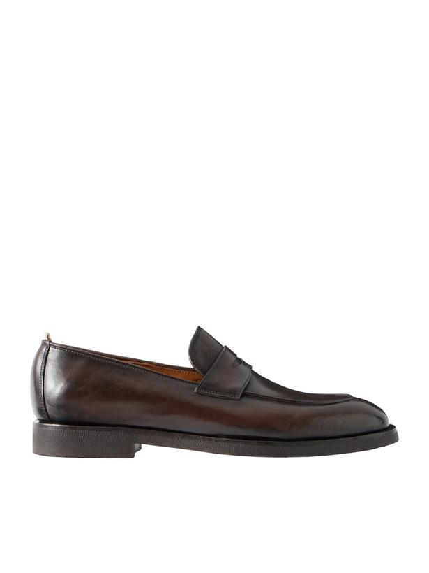 Photo: Officine Creative - Opera Flexi 101 Leather Loafers - Brown