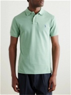 Polo Ralph Lauren - Logo-Embroidered Cotton-Piqué Polo Shirt - Green