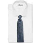 Hugo Boss - 7.5cm Silk-Jacquard Tie - Blue