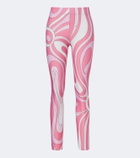Pucci Marmo jersey leggings
