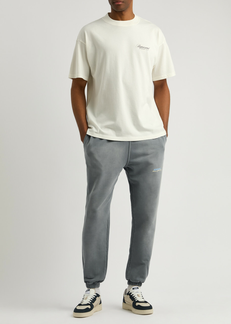 Represent Patron Of The Club Cotton Sweatpants Grey