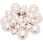 August Barron Puffed Faux-Pearl Bracelet