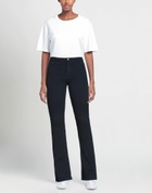 Manila Grace Womens Jeans Midnight in Blue