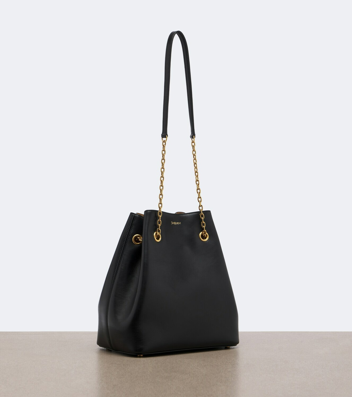 Saint Laurent Le Sailor Small leather bucket bag