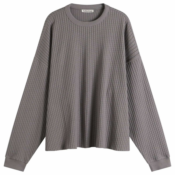 Photo: YMC Men's Studio Sweatshirt in Grey
