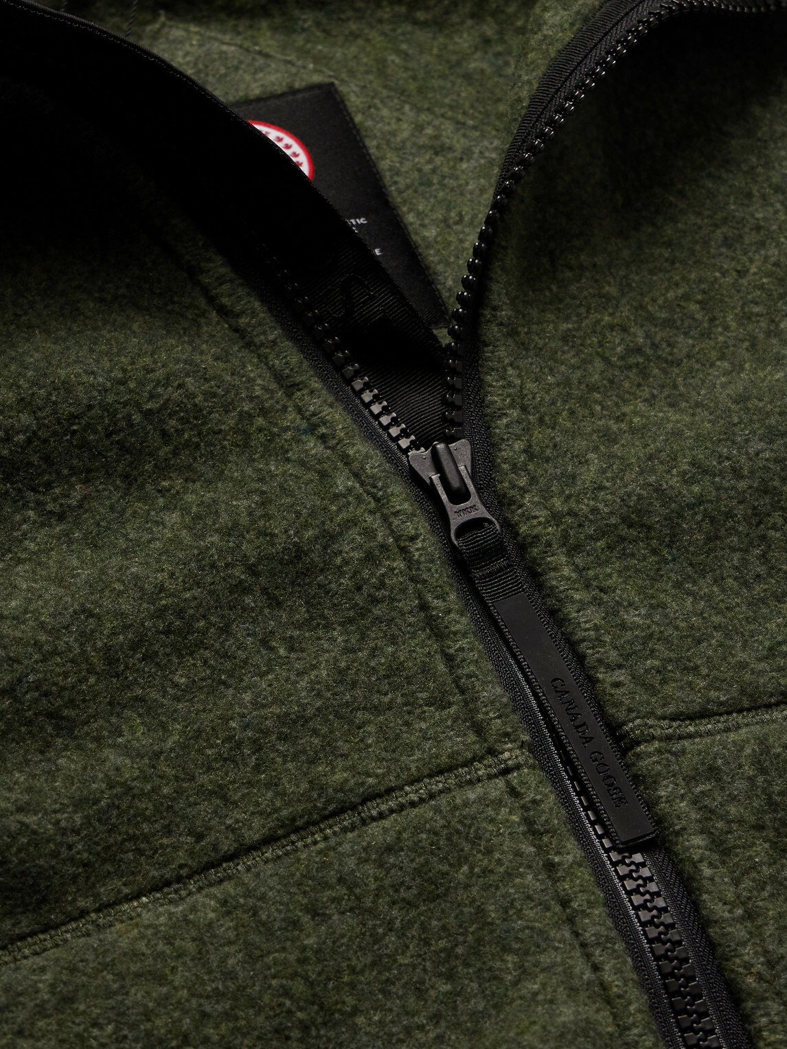 Canada Goose - Chilliwack Recycled Wool-Blend Fleece Zip-Up Hoodie - Green