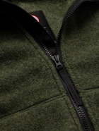 Canada Goose - Chilliwack Recycled Wool-Blend Fleece Zip-Up Hoodie - Green