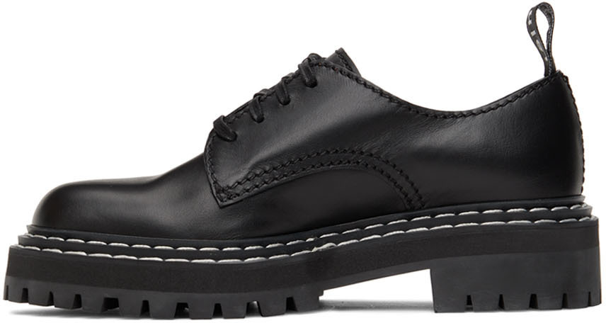 Proenza Schouler Black Lug Sole Oxfords Proenza Schouler