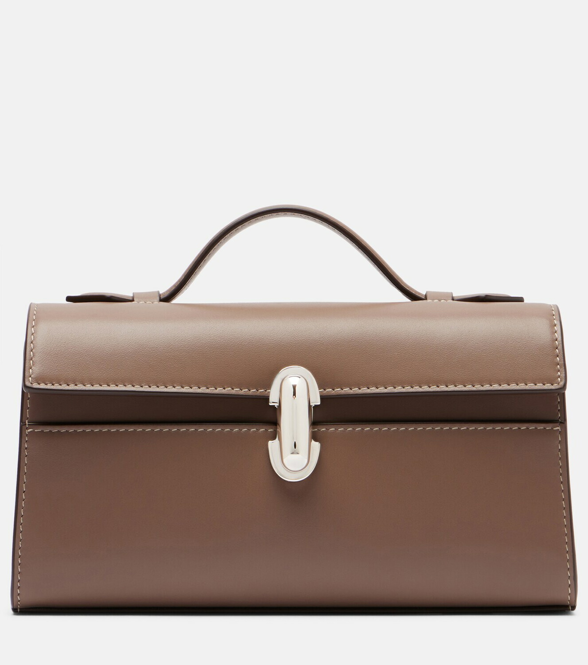 Savette Symmetry leather top-handle bag