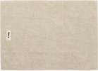 Tekla Beige Terry Bath Mat
