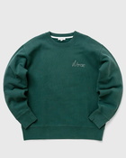 Norse Projects Arne Chain Stitch Logo Sweater Green - Mens - Sweatshirts