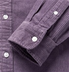 Carhartt WIP - Madison Button-Down Collar Cotton-Corduroy Shirt - Purple