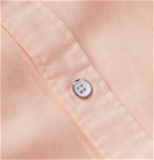 rag & bone - Tomlin Slim-Fit Button-Down Collar Linen, Cotton and Lyocell-Blend Shirt - Orange