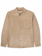 Canali - Suede Overshirt - Neutrals