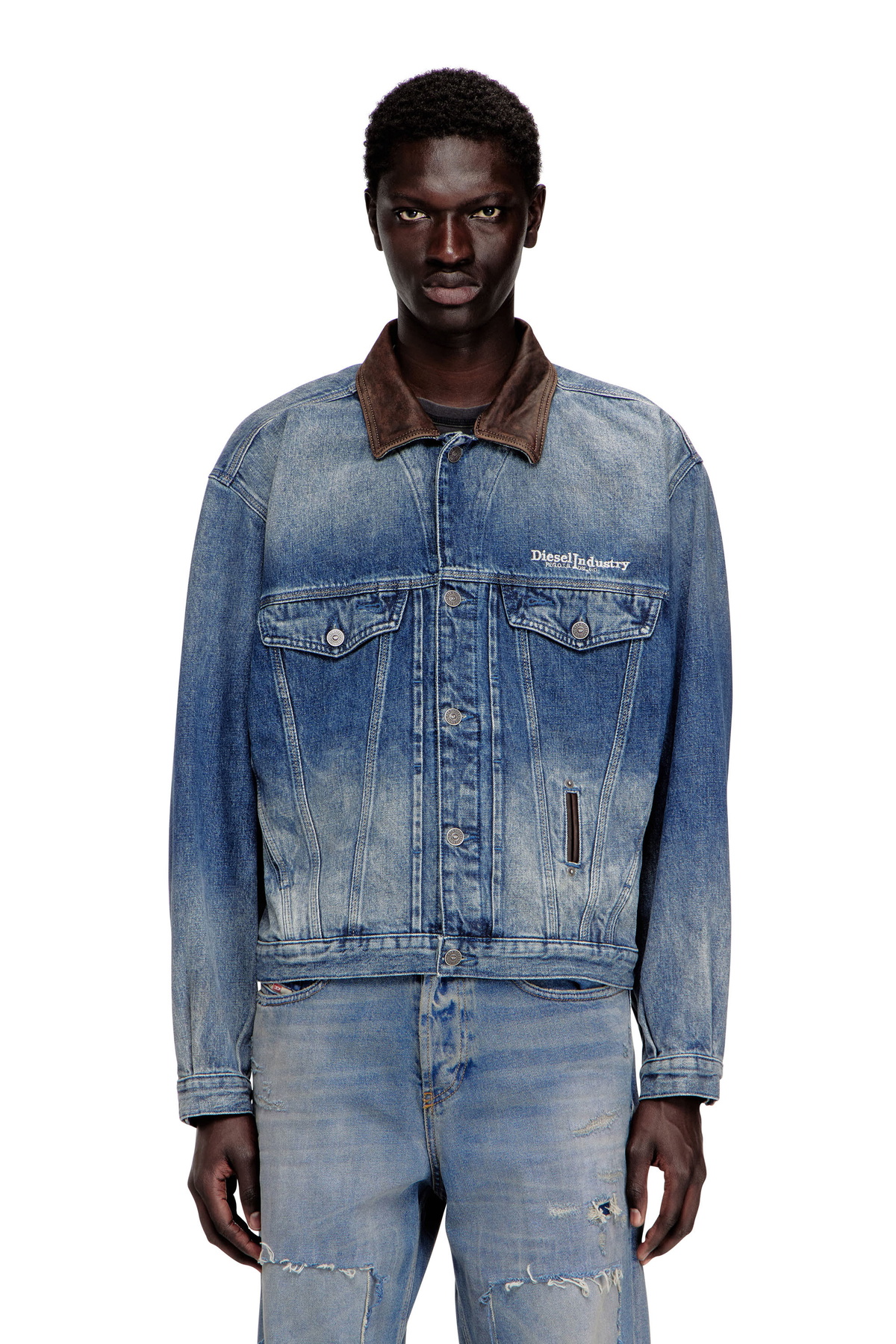 Neil Barrett Modernist Denim Jacket Neil Barrett