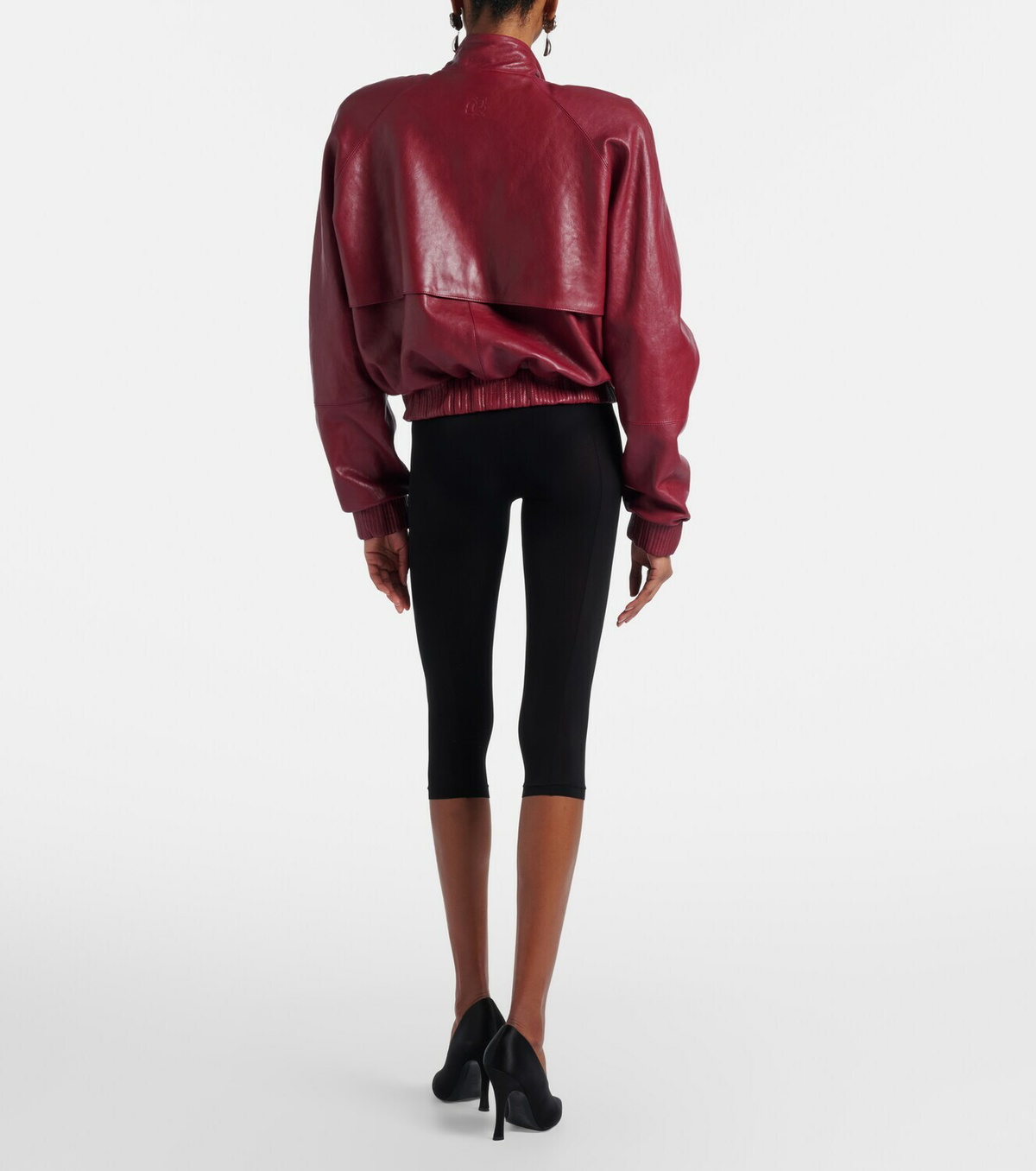 Magda Butrym Skinny capri pants and briefs set