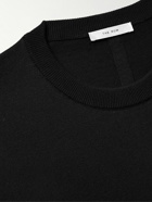 The Row - Panetti Cotton Sweater - Black