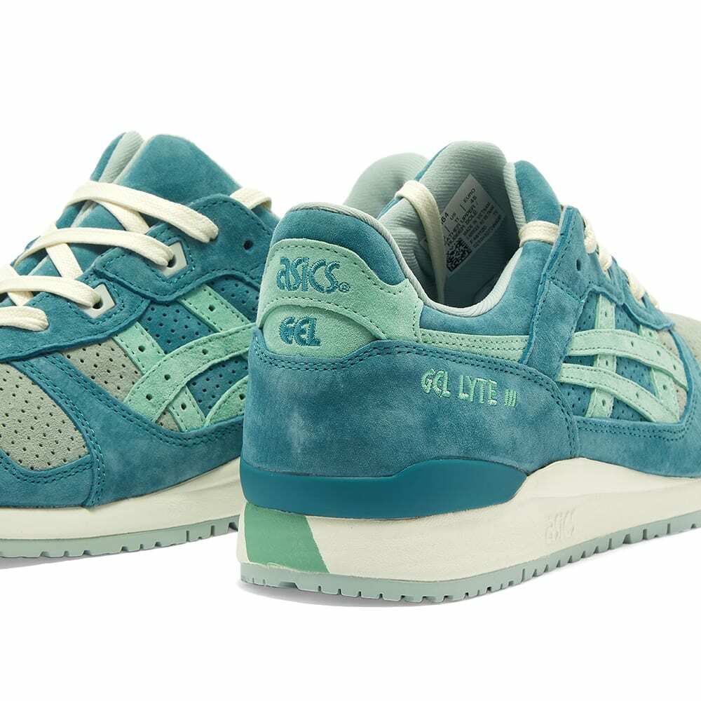 asics misty pine seafoam