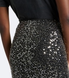 Marant Etoile Nehjany sequined midi skirt