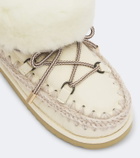 Mou 24 shearling-lined leather ankle boots