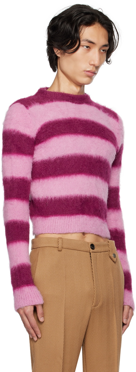 EGONlab Pink & Burgundy Freddy Sweater