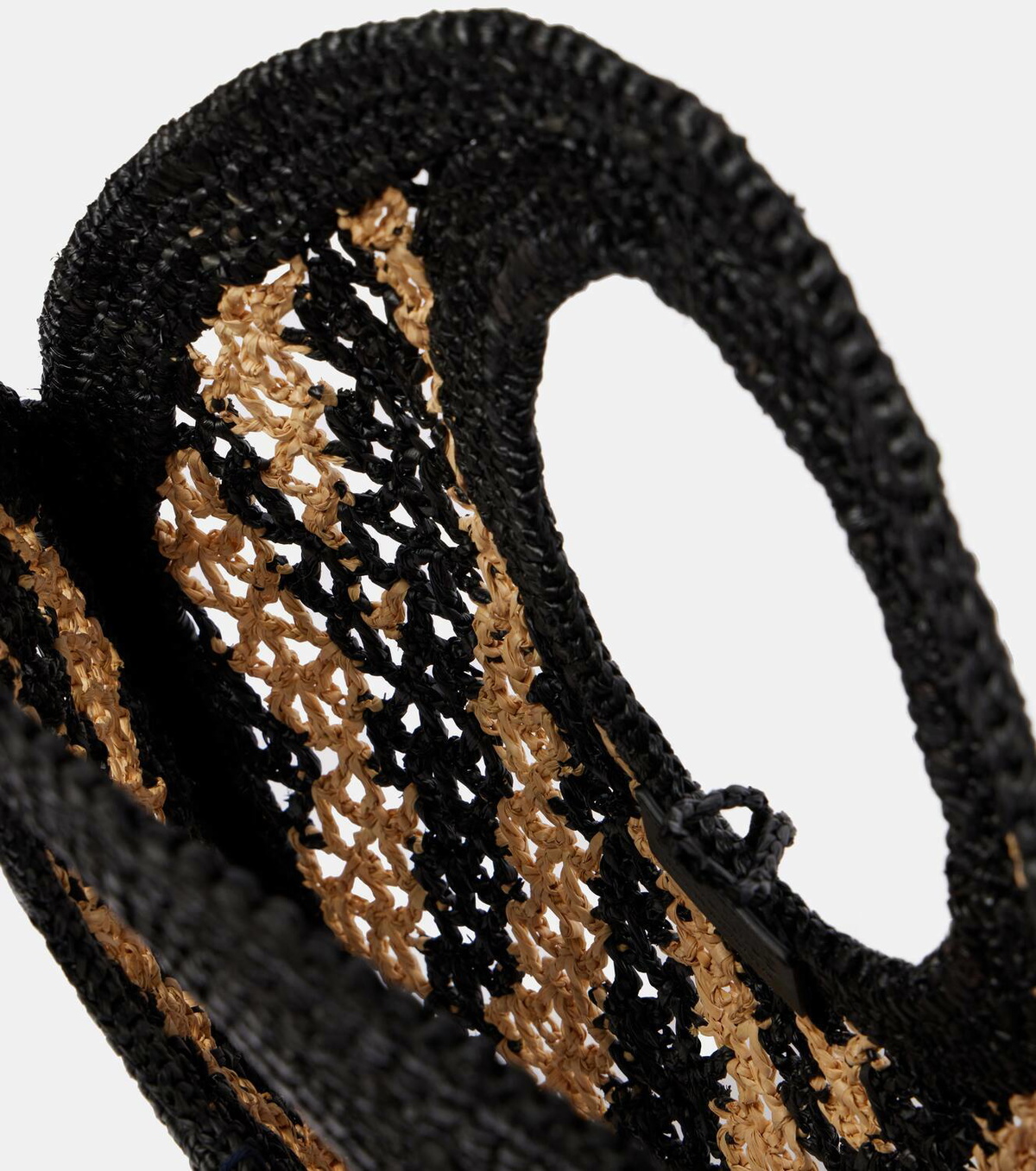 【JACQUEMUS】 Spiaggia Small raffia shoulder bag Jacquemus Spiaggia Small raffia shoulder bag Jacquemus