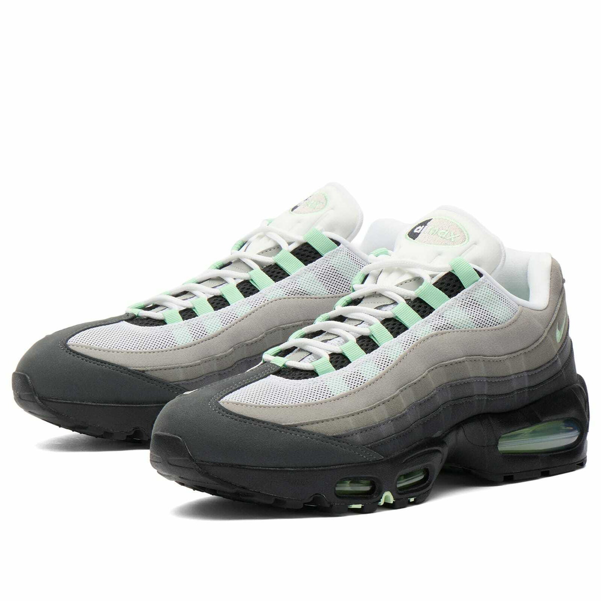 Nike Air Max 95 OG Sneaker in Black/Mint/White