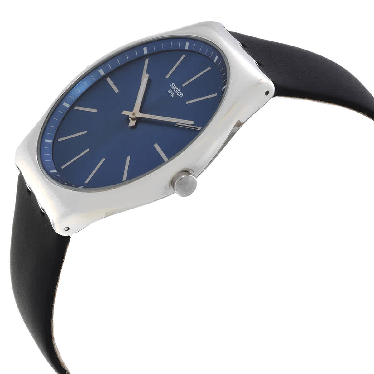 Swatch The May Blue Dial Mens Watch SS07S125