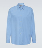 Auralee Washed finx twill cotton shirt