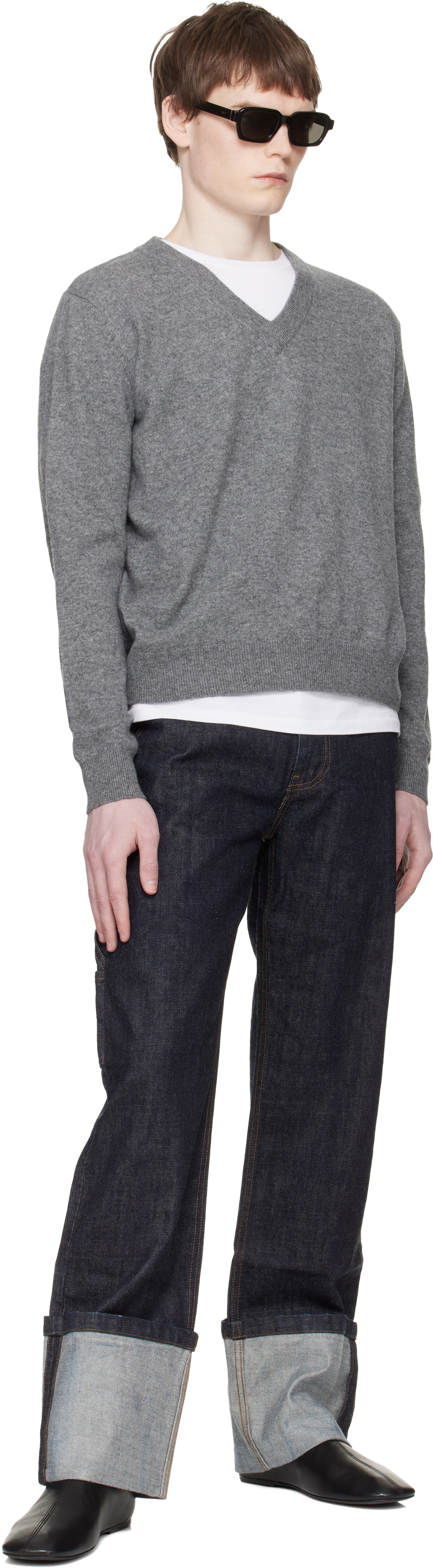Entire Studios Indigo Cuff Jeans
