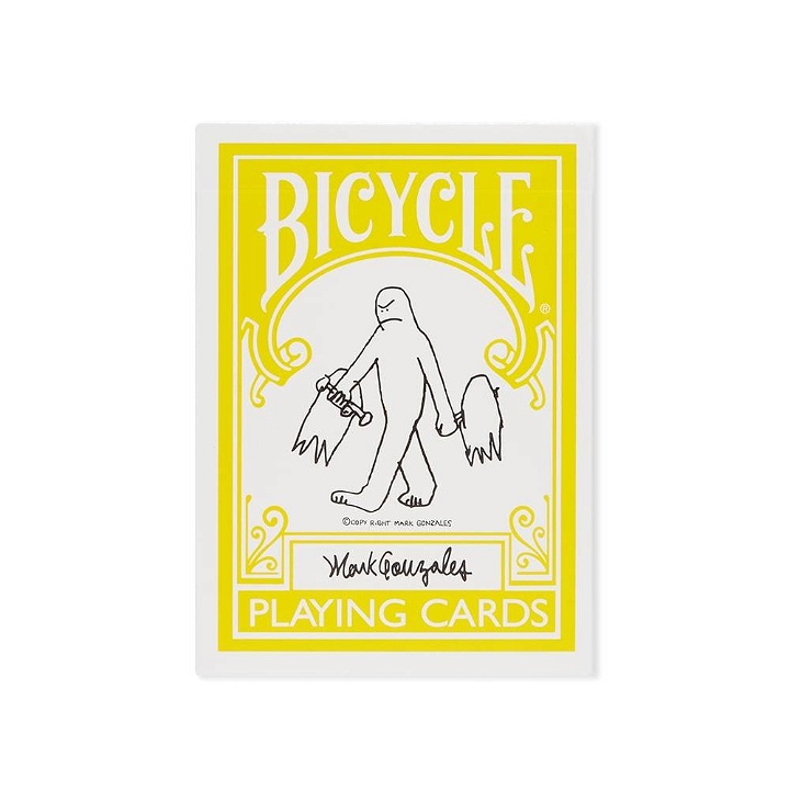 Photo: FRESHTHINGS x Mark Gonzales x Medicom Bicycle Playing Cards