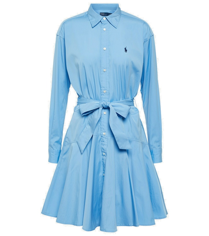 Photo: Polo Ralph Lauren Belted cotton poplin shirt dress