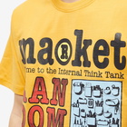 MARKET Men's Random Workshop Think Tank T-Shirt in Yellow