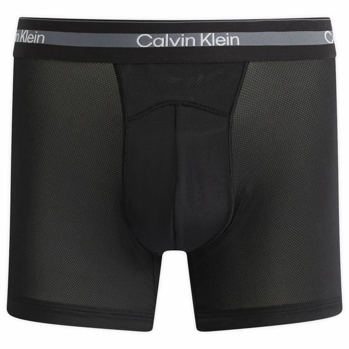 Photo: Calvin Klein Men's Icon Sport Trunk - 3 Pack in Black