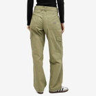 Dickies Women's Duck Canvas Cargo Pants in Imperial Green