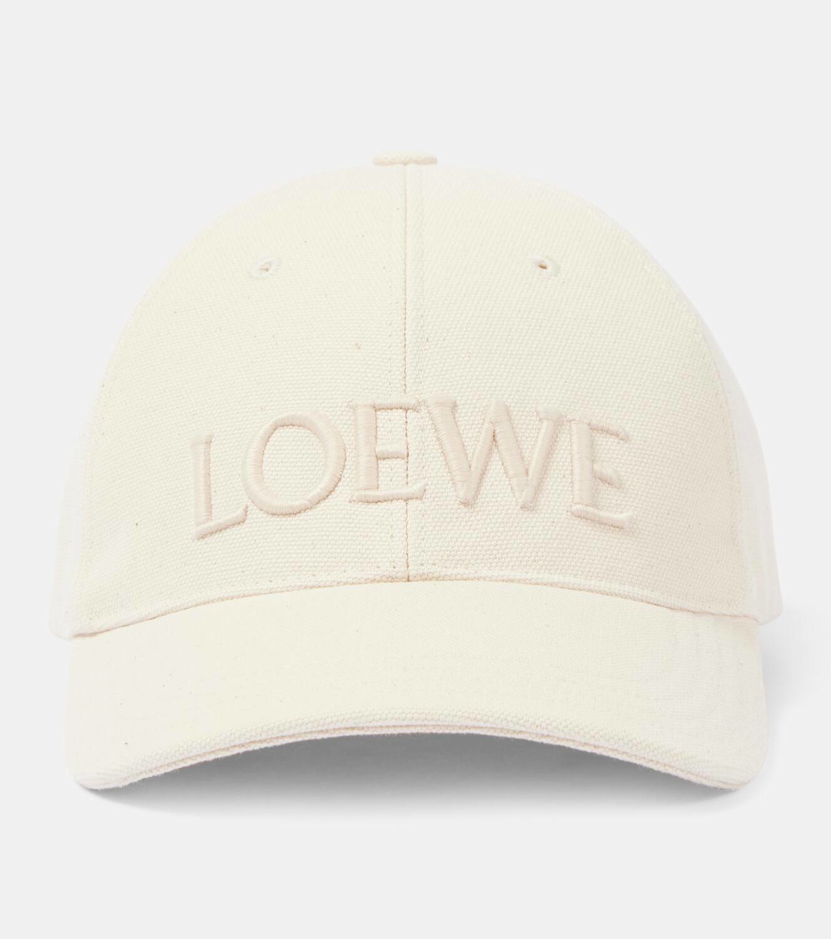 Loewe Logo embroidered baseball cap