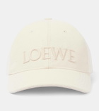 Loewe Logo embroidered baseball cap