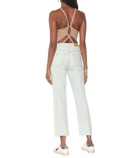 GRLFRND - Mica high-rise straight jeans