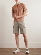 Loro Piana - Straight-Leg Cotton and Linen-Blend Cargo Shorts - Brown